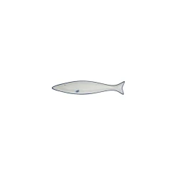 Aflangt fad fisk
