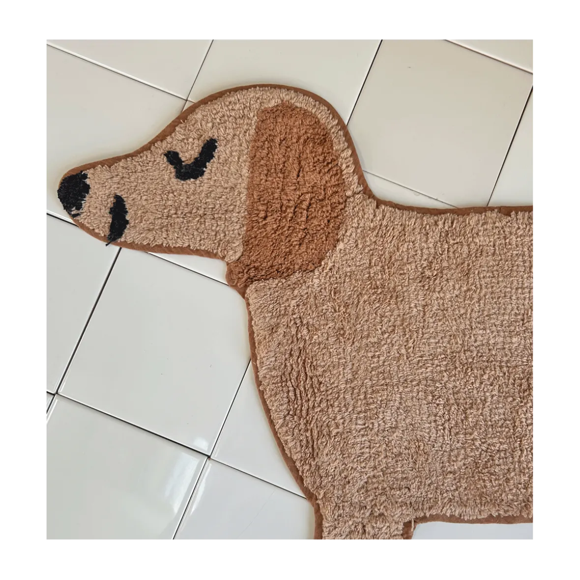 Bademåtte "Sausage dog"