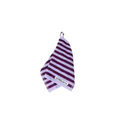 Bongusta gæstehåndklæde "Naram" - wine & lavenderblue