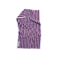 Bongusta håndklæde "Naram" - wine & lavenderblue