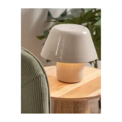 Bordlampe "Afan" - creme