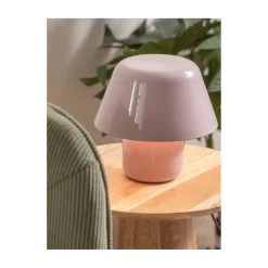 Bordlampe "Afan" - rosa