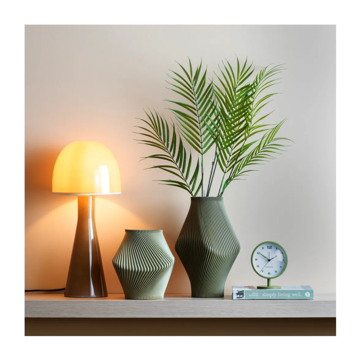 Bordlampe "Bombin" - ochre