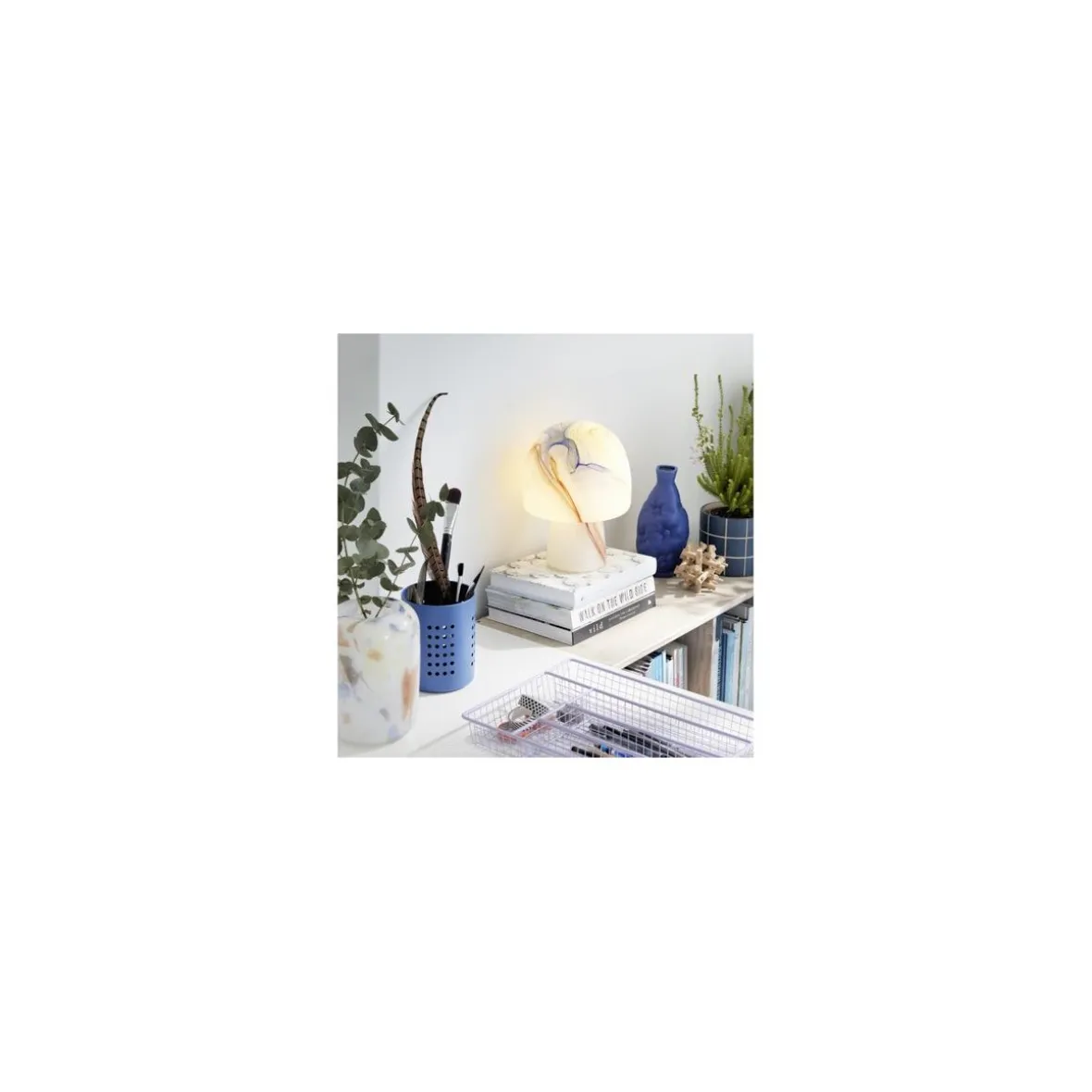 Bordlampe "Funghi" - multi