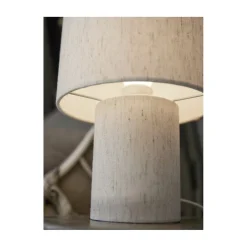 Bordlampe "Leah" - beige