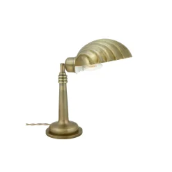 Bordlampe ''Musling'' - messing look