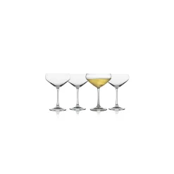 Champagneskål "Juvel" - 4 stk.