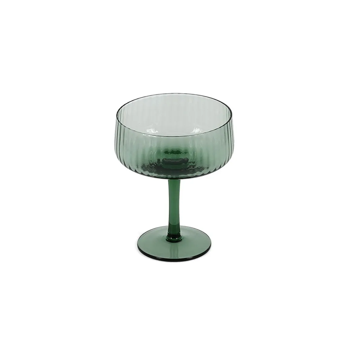 Cocktailglas "Coupe Ray" - Grøn
