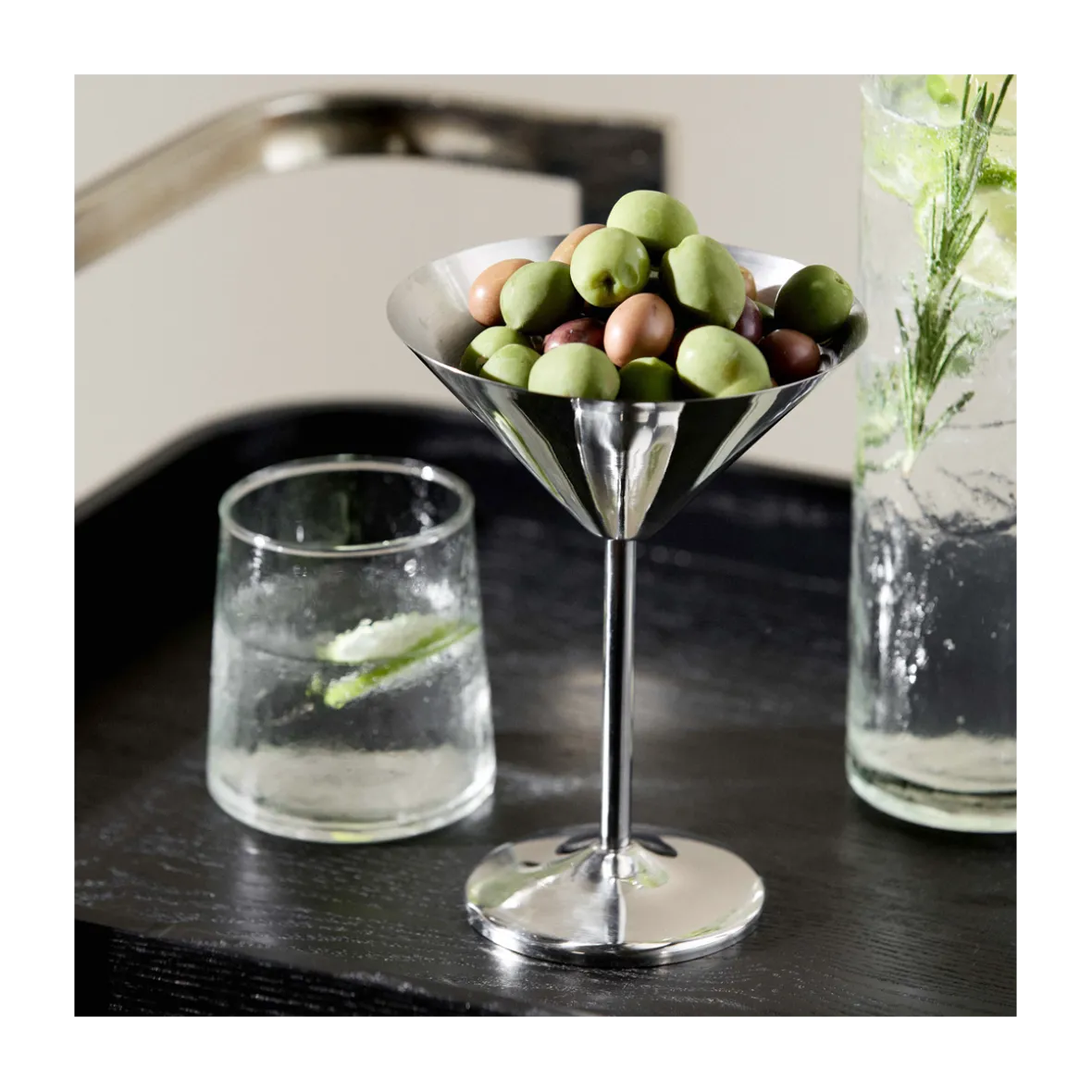 Cocktailglas "Lumera" - krom