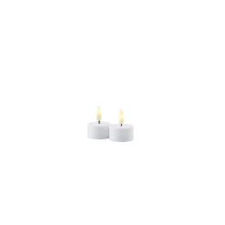 Fyrfadslys LED Ø 4 cm.- 2 stk.