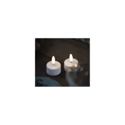 Fyrfadslys LED Ø 4 cm.- 2 stk.