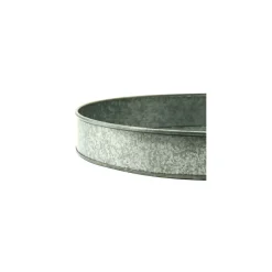 Galvaniseret bakke - Ø 25 cm.