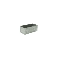 Galvaniseret kasse - 9x11x23 cm.