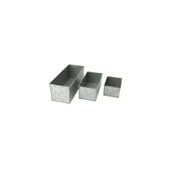 Galvaniseret kasse - 7x10x15 cm.