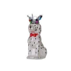 Glasornament Julehund - Dalmatiner