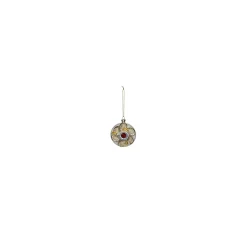 Glasornament - østers tallerken