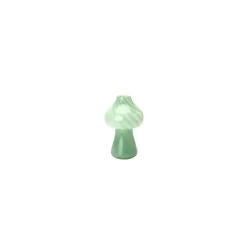 Glasvase "Mushroom" - lysegrøn
