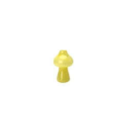 Glasvase "Mushroom" - lysegul