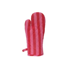 Grillhandske ''Stripes'' - pink/rosa