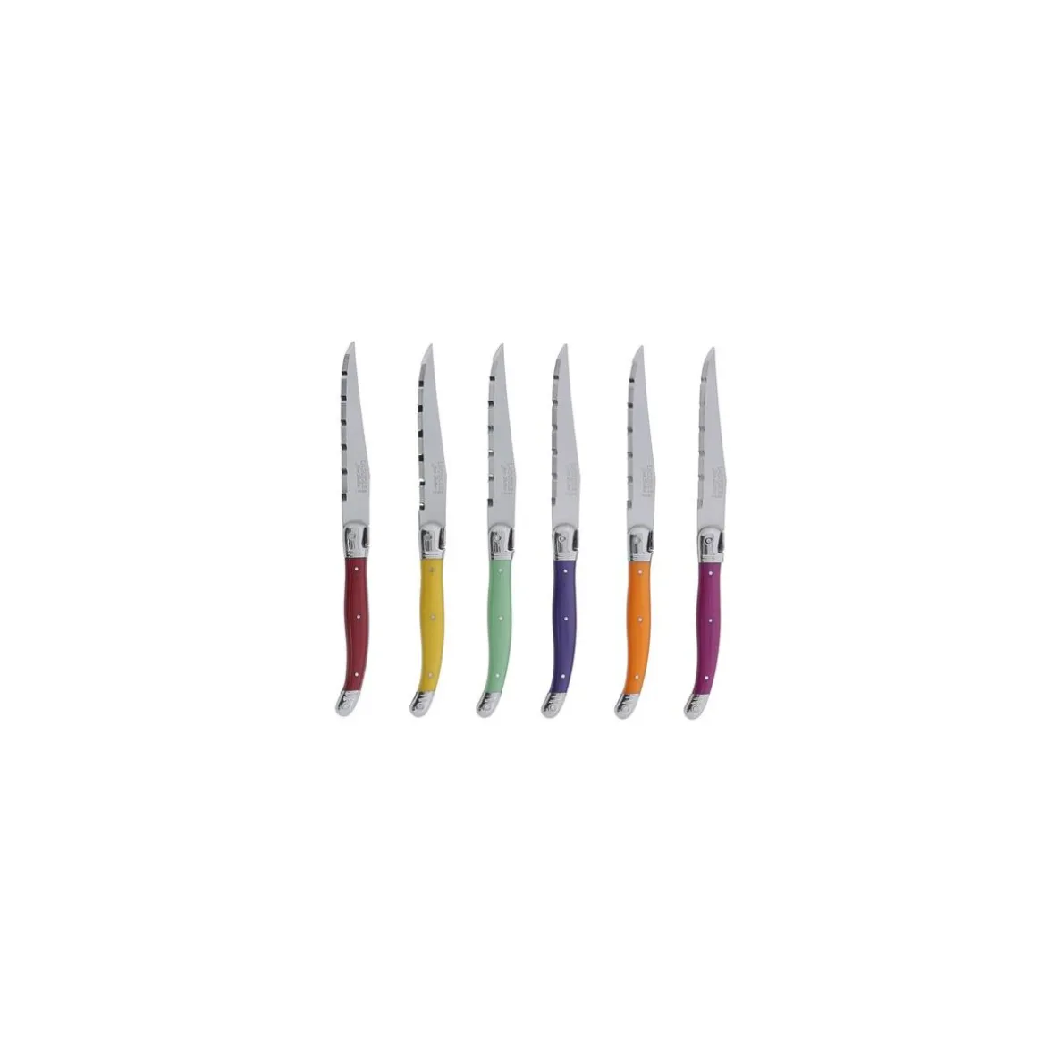 Grillknive "Laguiole" 6 stk. - multi