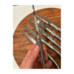 Grillknive "Laguiole" 6 stk. - stål