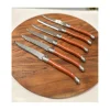 Grillknive "Laguiole" 6 stk. - Terrakotta