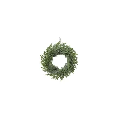 Julekrans - gran med glimmer