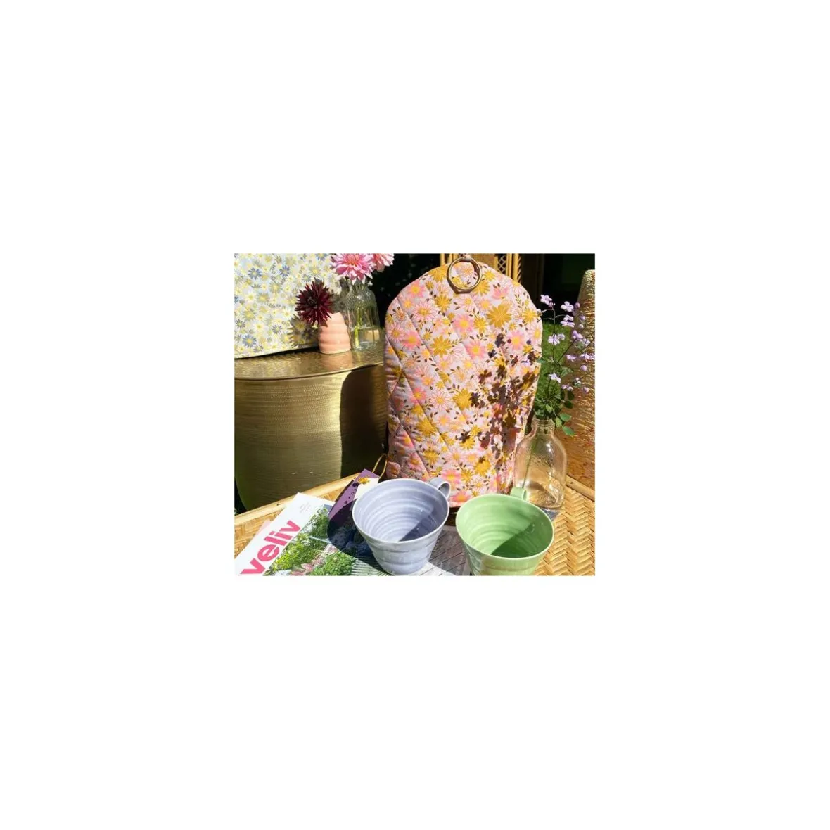 Kaffevarmer "Elina" - pink