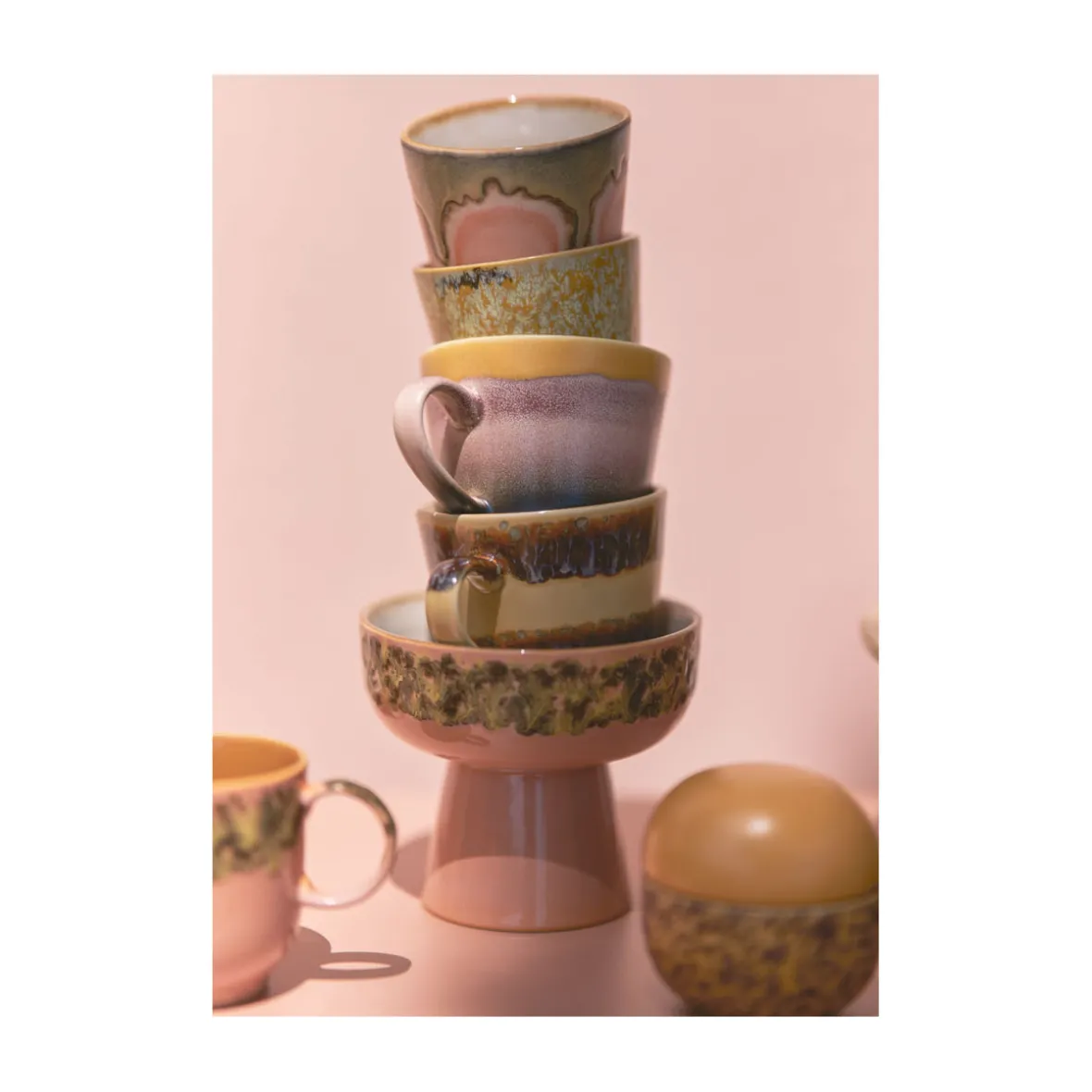 Keramikkrus cappuccino - cliffs