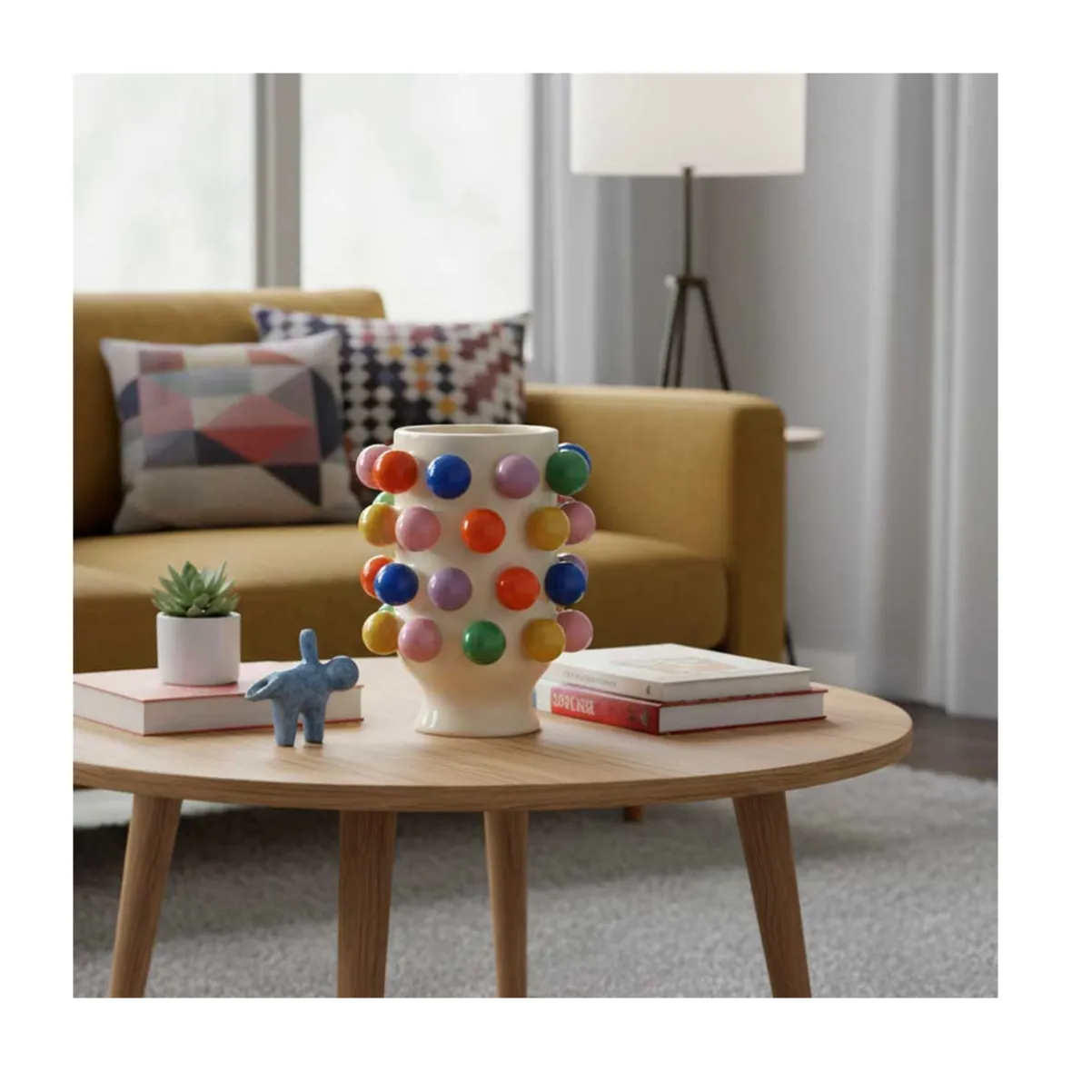 Keramikvase "Balls" - multi