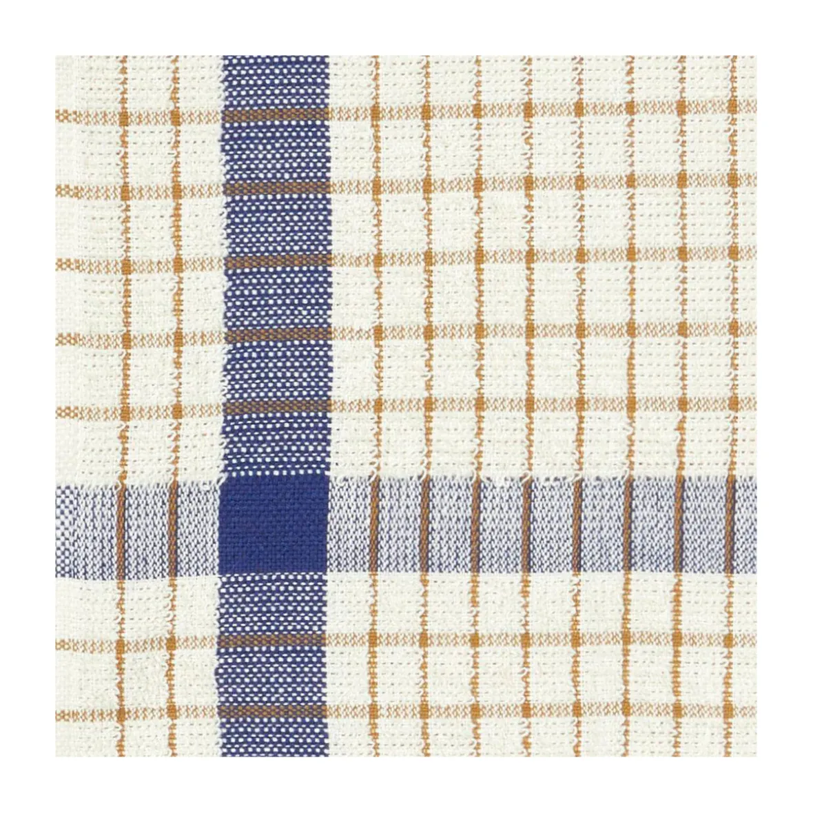 Køkkenhåndklæde - blue/mustard