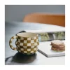 Kop m. hank ''Ysia'' - ternet mustard
