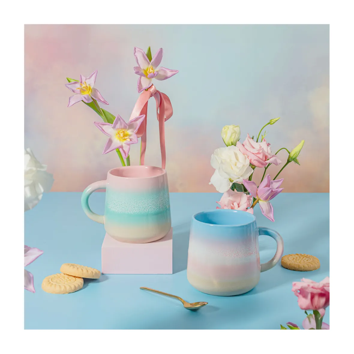 Krus "Mojave Ombre" - Pink/Mint