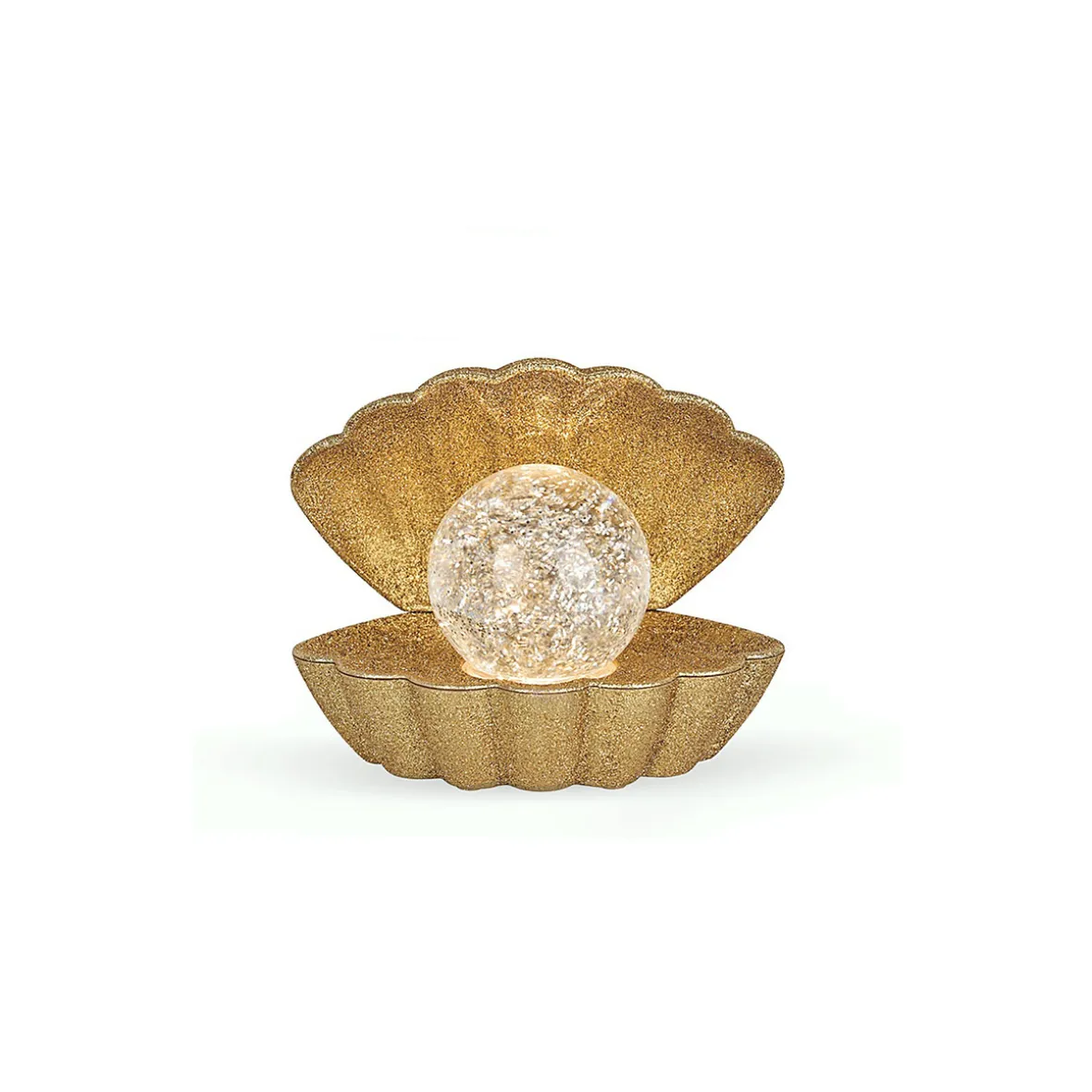 Lampe ''Coki'' - guldfarvet/glitter