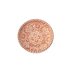 Lav skål ''Aris'' 18 cm. - warm terra