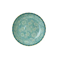 Lav skål ''Florencia'' 26 cm. - tyrkis