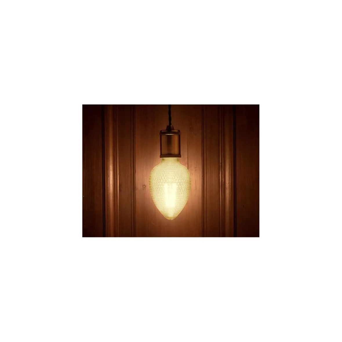 LED globe - facetslebet - 2W - 100 mm - E27