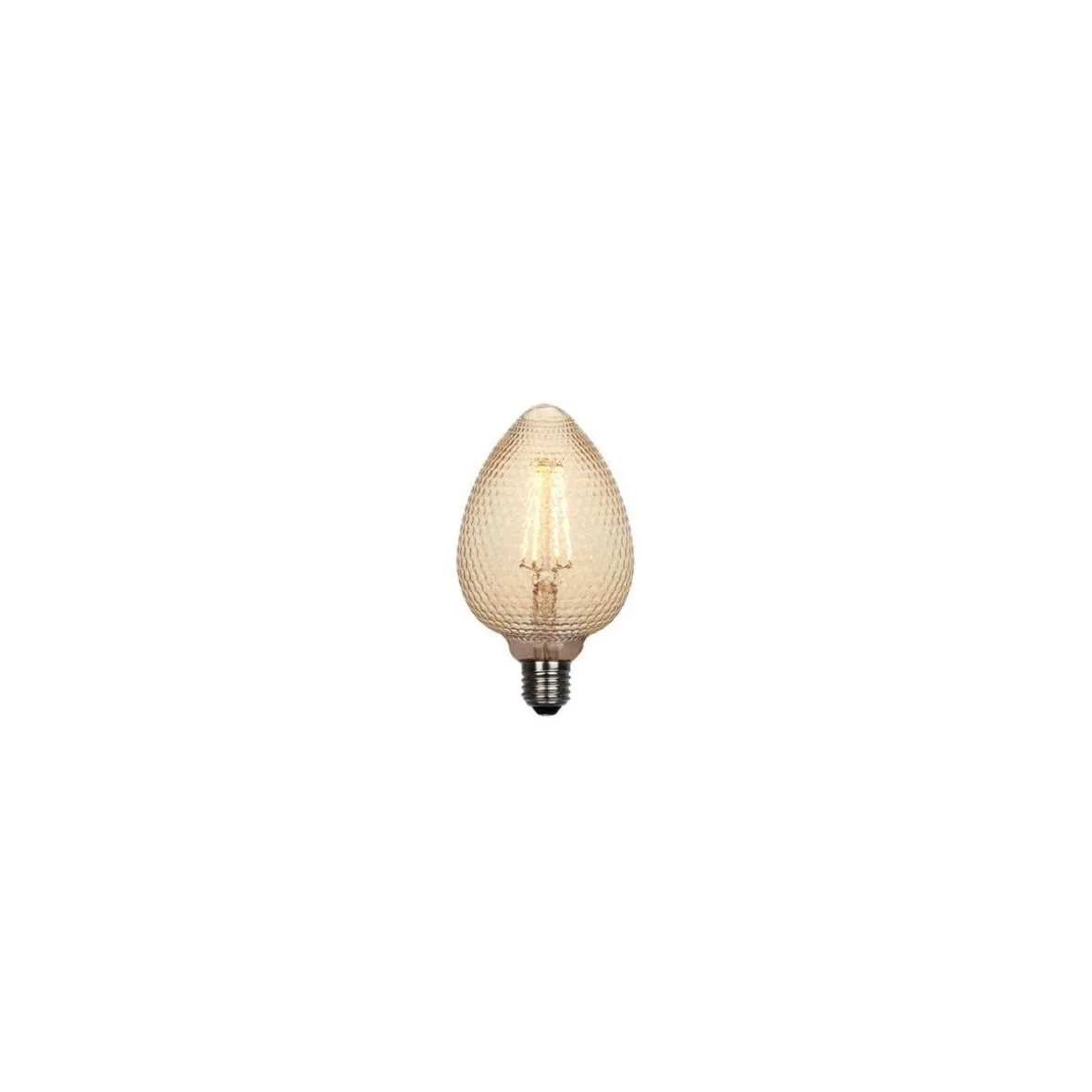 LED globe - facetslebet - 2W - 100 mm - E27