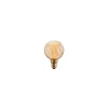 LED globe - "Twist" amber - Ø95 mm.