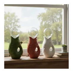 LED lampe "Poisson" - Kaki