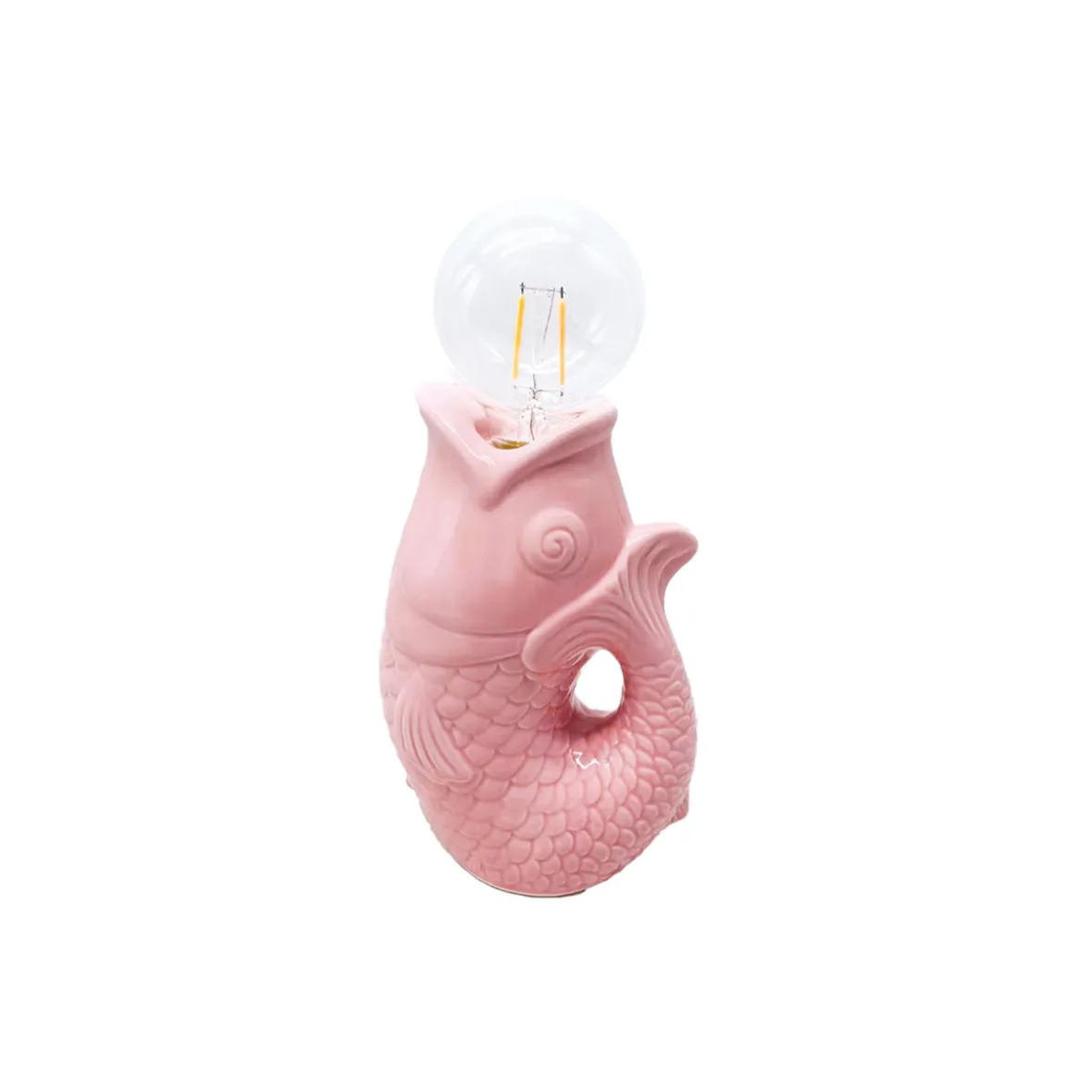 LED lampe "Poisson" - rosa