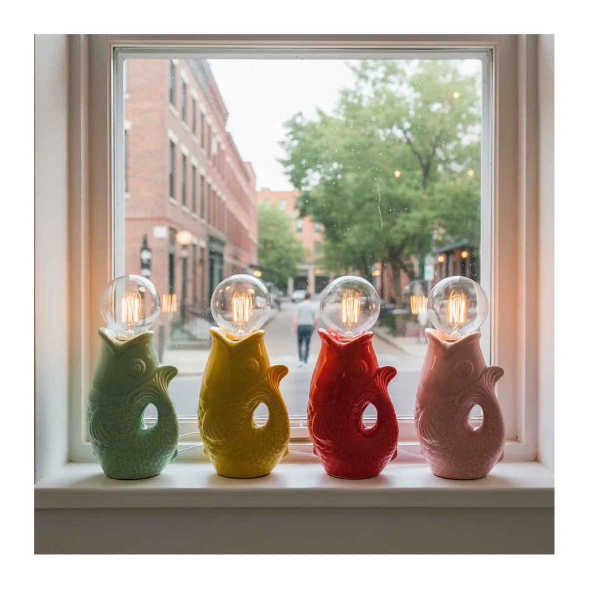 LED lampe "Poisson" - Safran