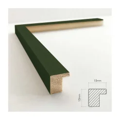 Malede trærammer - A2 - flere farver