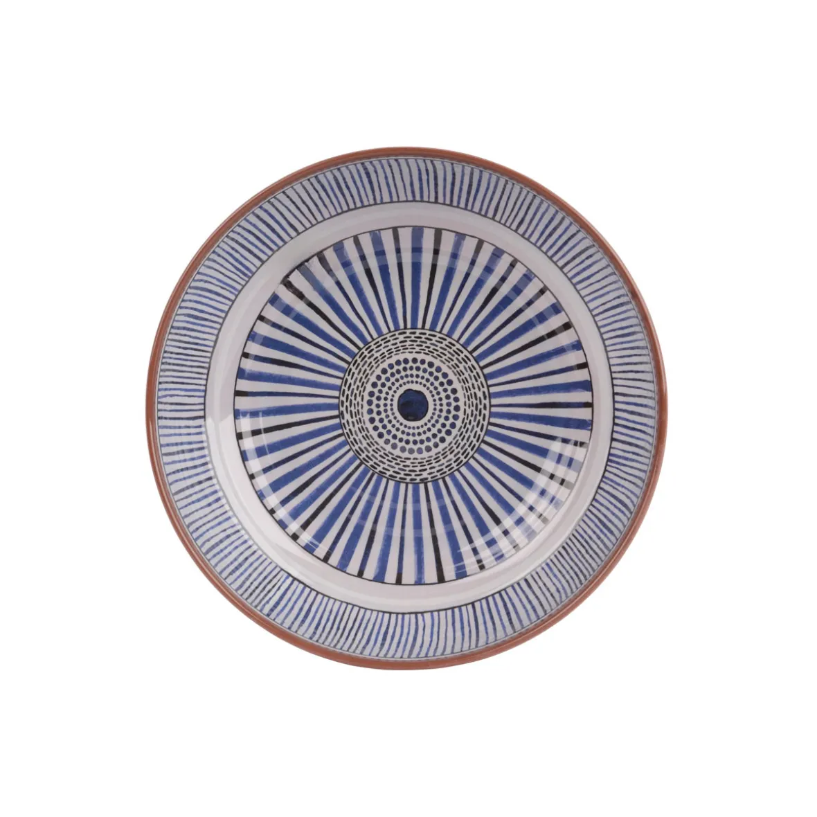 Melamin skål "Enamel pattern"