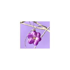 Ornament blomst - Lilla