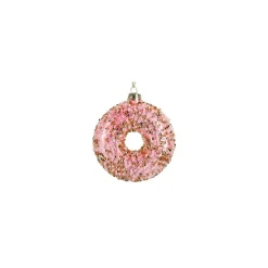 Ornament - Lyserød donut