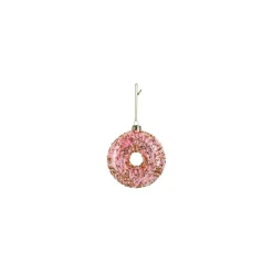Ornament - Lyserød donut