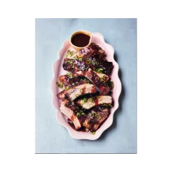 Ovalt fad "Pass me platter" - pink