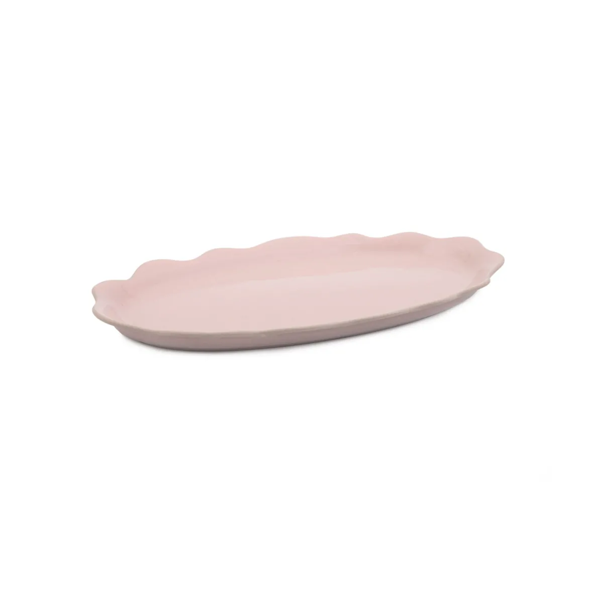 Ovalt fad "Pass me platter" - pink