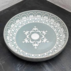 Pastatallerken ''Isa'' - blå/grøn